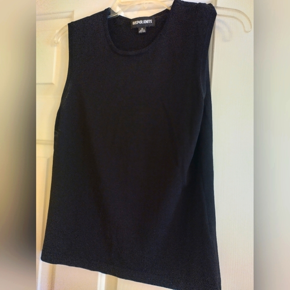 LADIES SHORT SLEEVE TANK TOP KAPER KNITS SIZE M HONG KONG - Picture 1 of 2